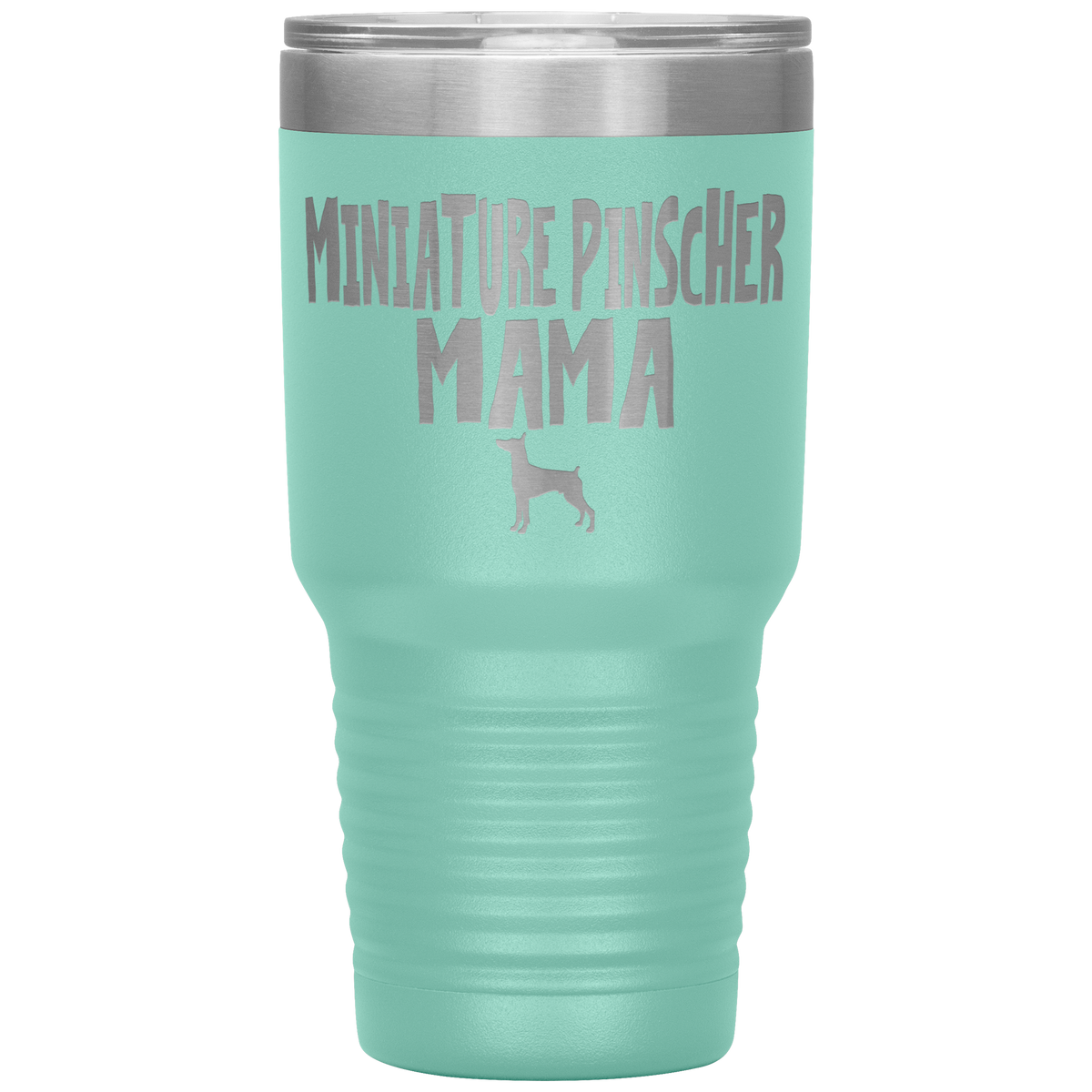 Miniature Pinscher Mama 30 Oz Vacuum Tumbler