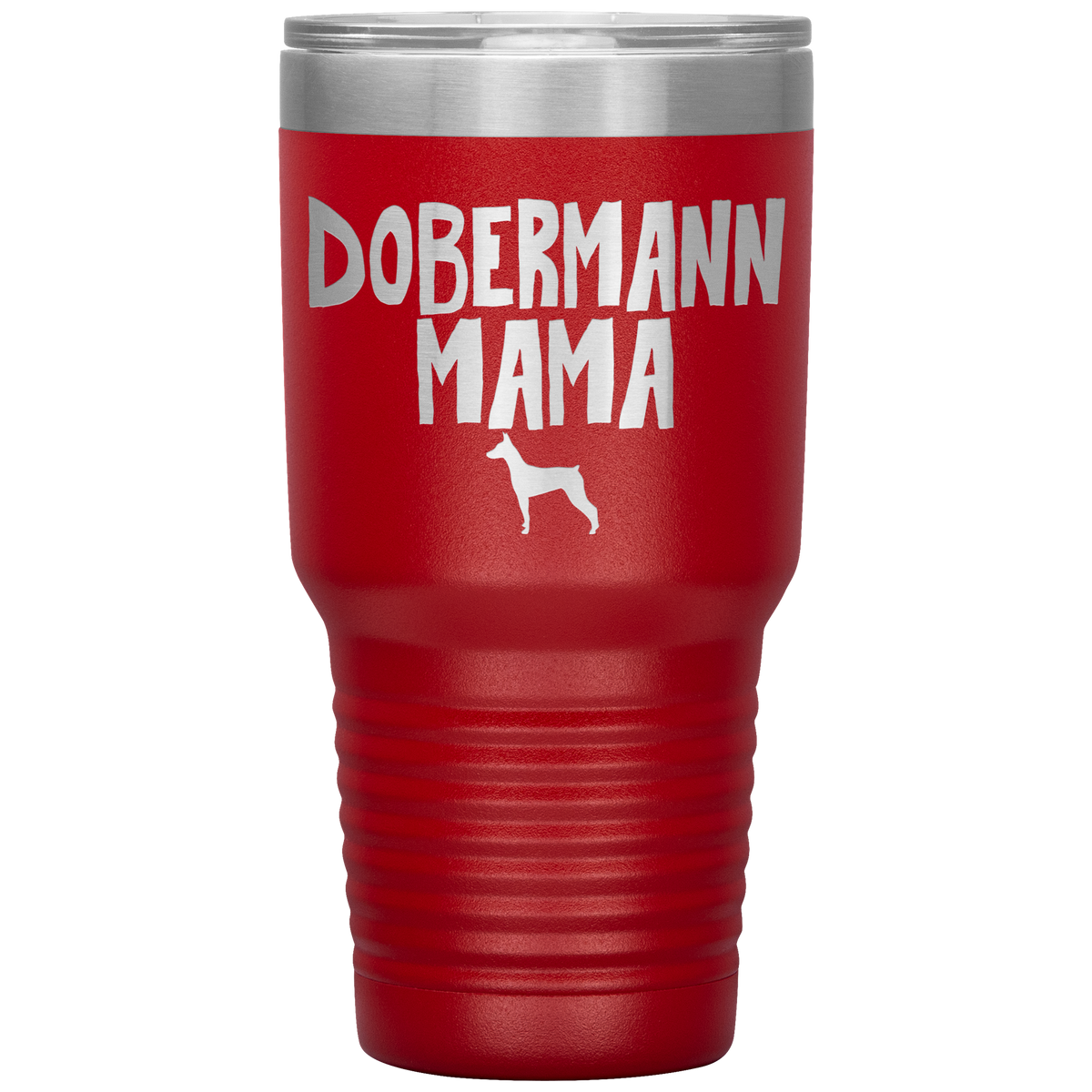 Dobermann Mama 30 Oz Vacuum Tumbler
