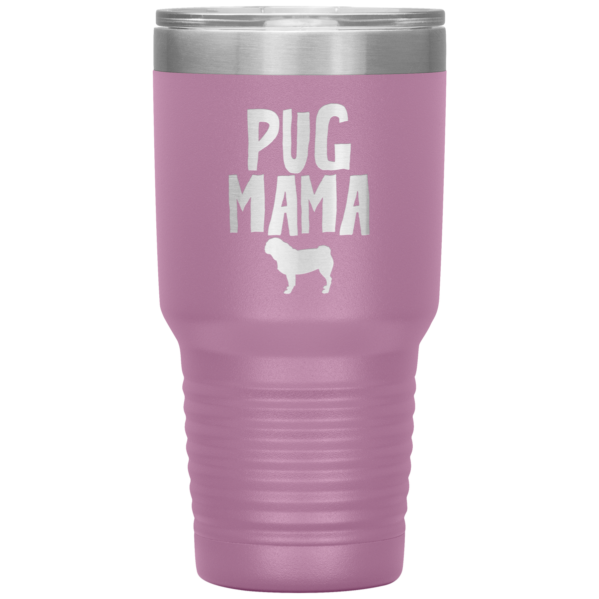 Pug Mama 30 Oz Vacuum Tumbler