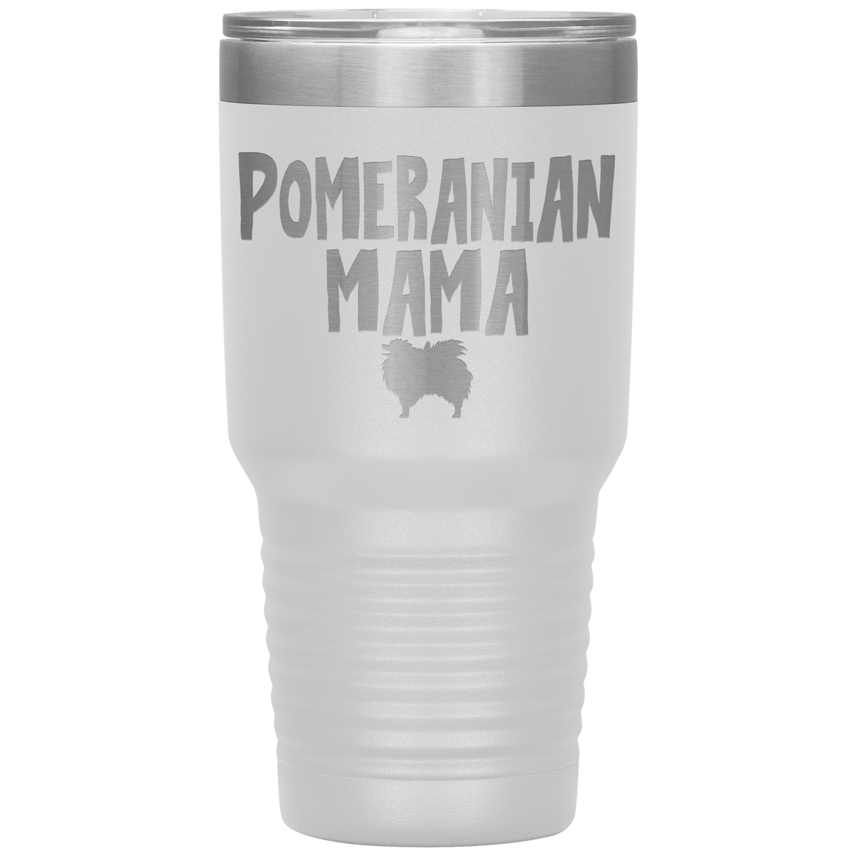 Pomeranian Mama 30 Oz Vacuum Tumbler