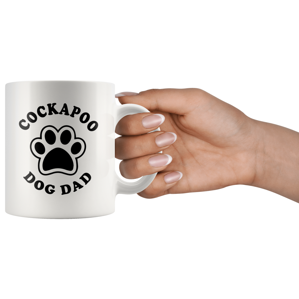 Cockapoo Dog Dad Coffee / Tea Ceramic Mug - 11oz / 15oz