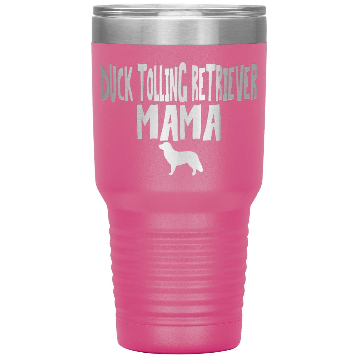 Duck Tolling Retriever Mama 30 Oz Vacuum Tumbler