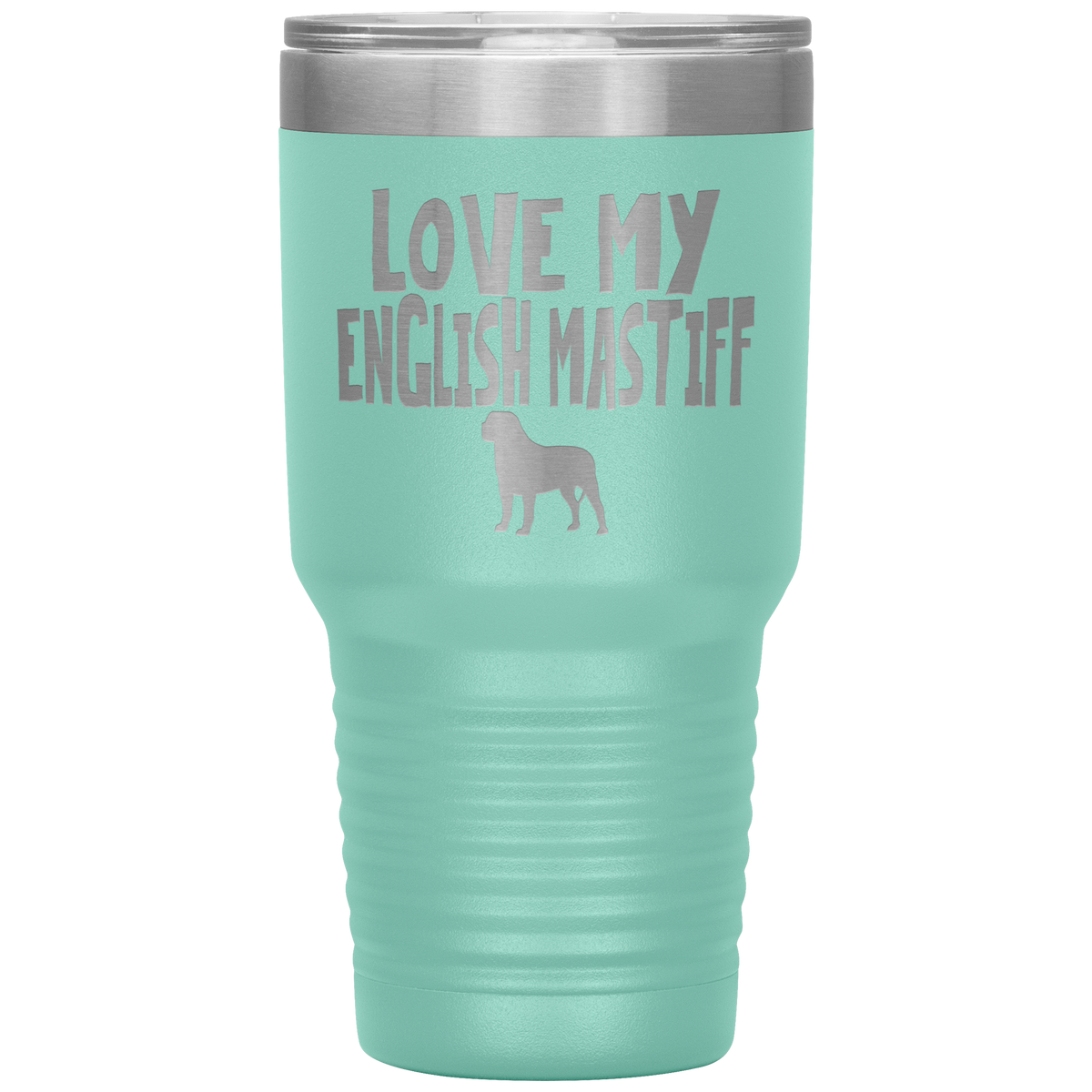 Love My English Mastiff 30 Oz Vacuum Tumbler