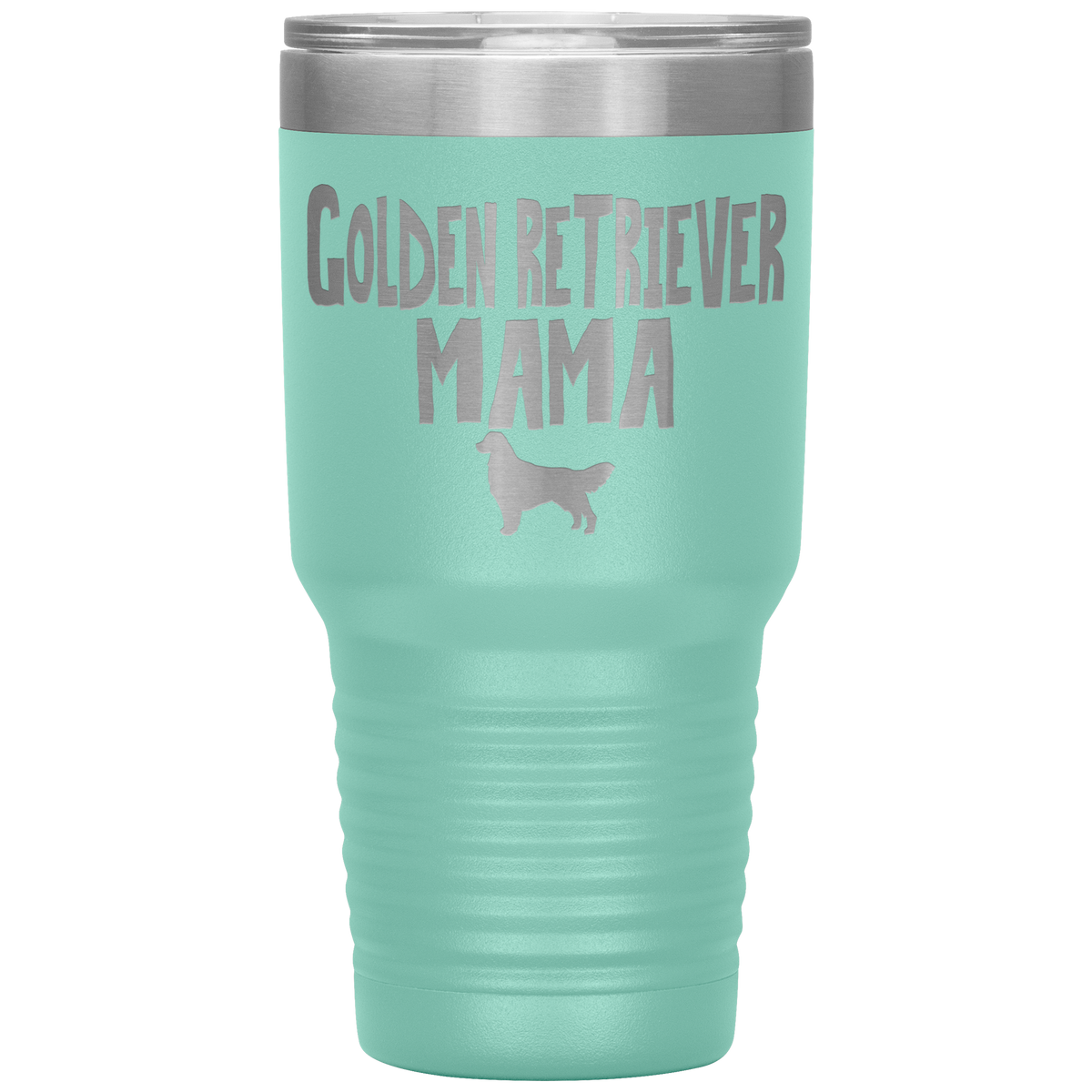 Golden Retriever Mama 30 Oz Vacuum Tumbler