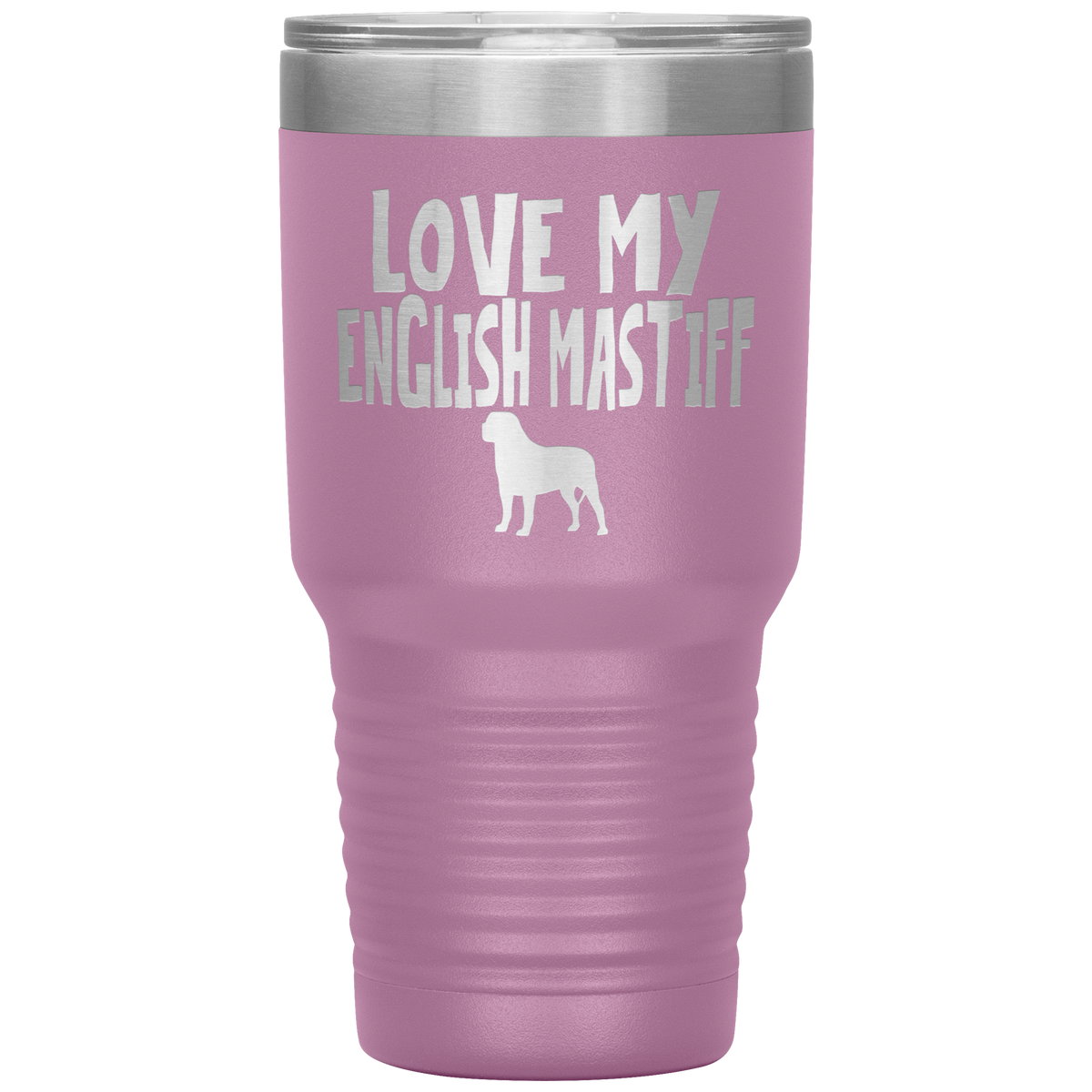 Love My English Mastiff 30 Oz Vacuum Tumbler