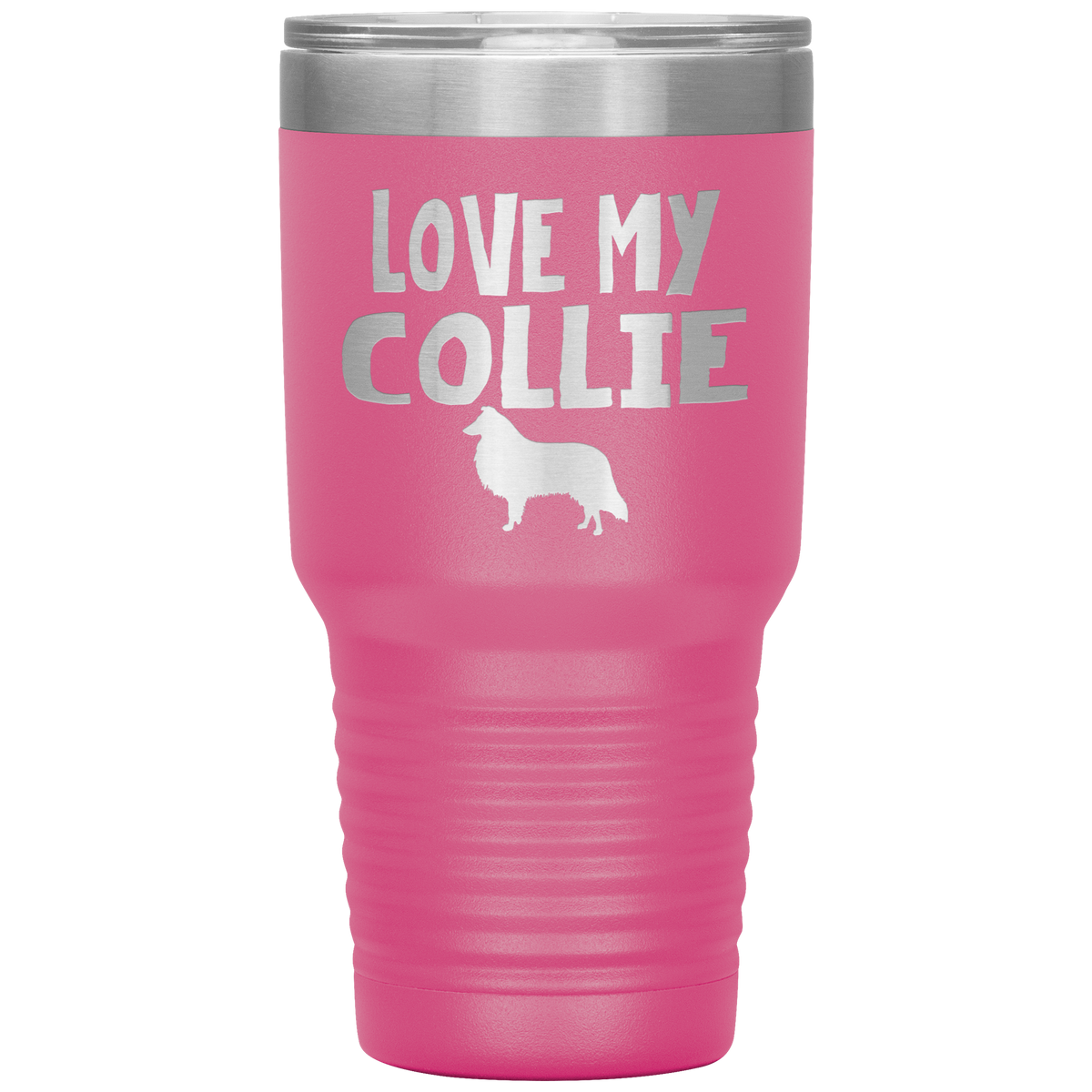 Love My Collie 30 Oz Vacuum Tumbler