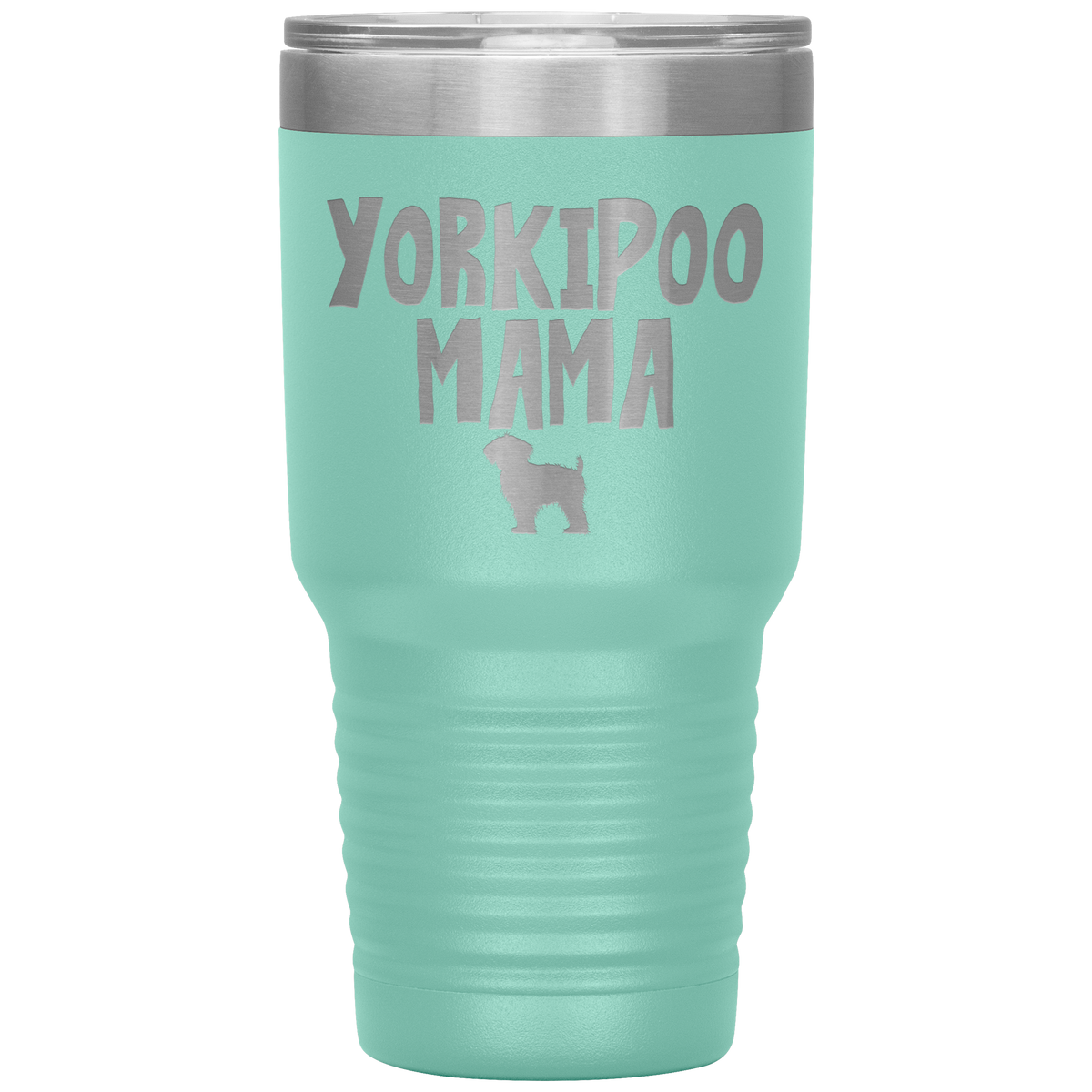 Yorkiepoo Mama 30 Oz Vacuum Tumbler