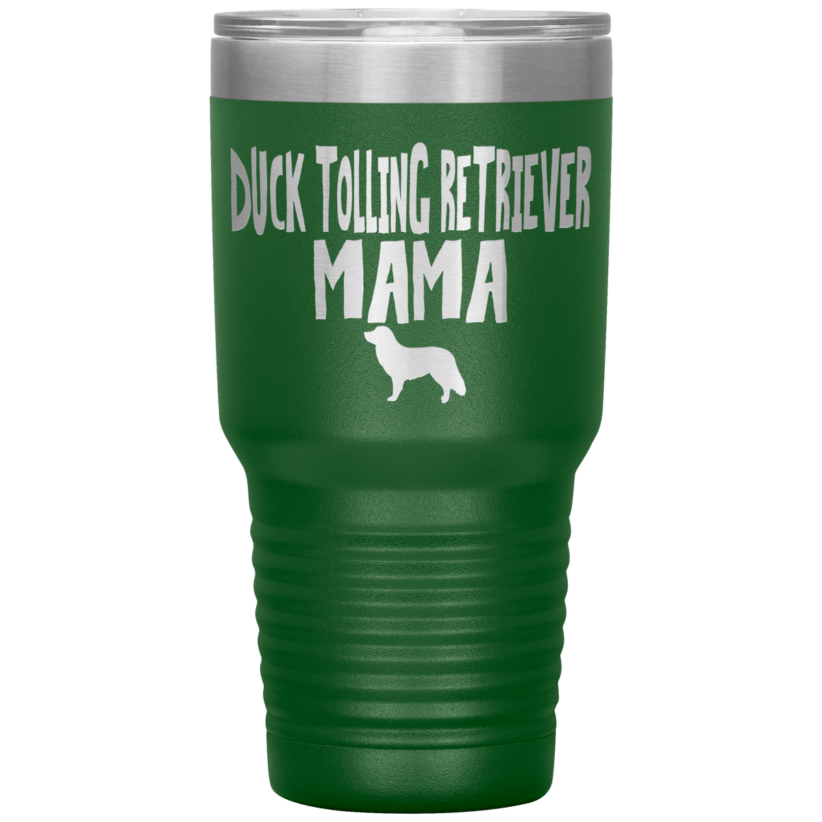 Duck Tolling Retriever Mama 30 Oz Vacuum Tumbler