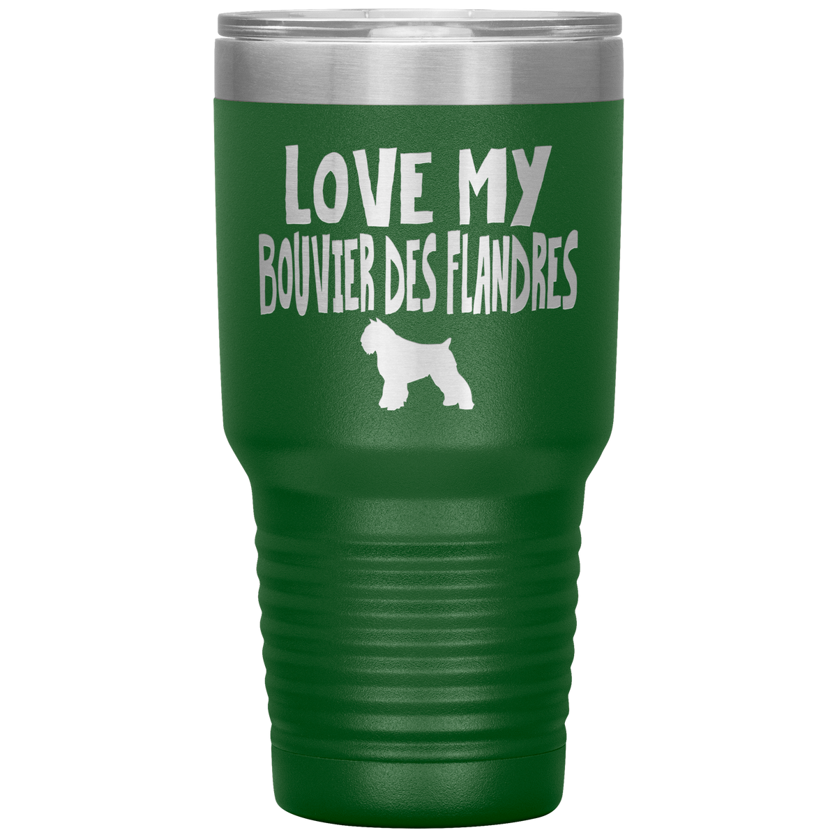 Love My Bouvier des Flandres 30 Oz Vacuum Tumbler