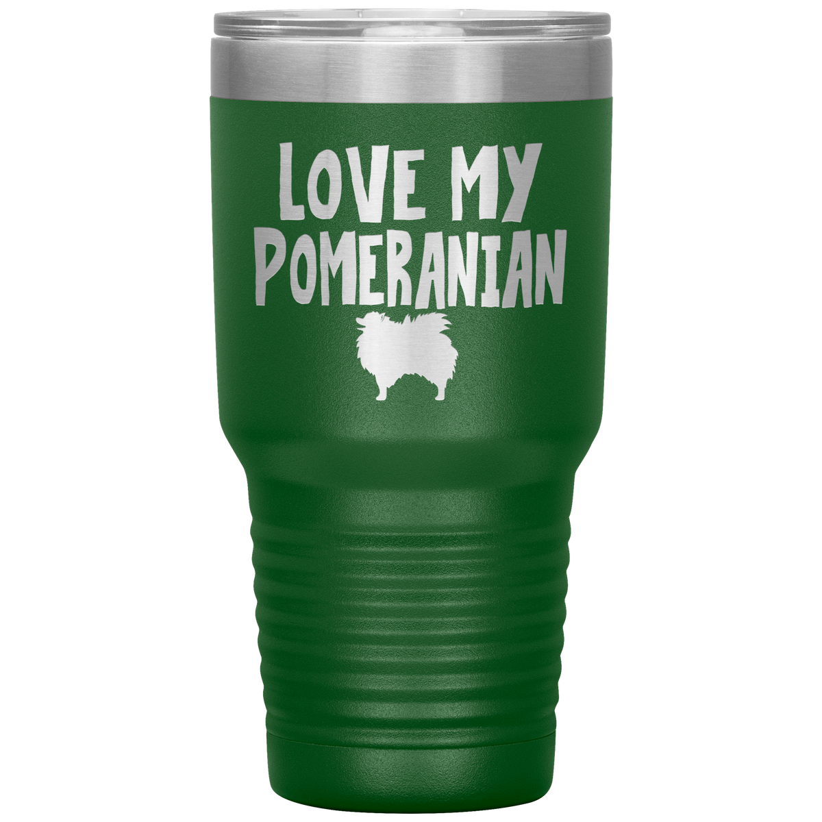 Love My Pomaranian 30 Oz Vacuum Tumbler