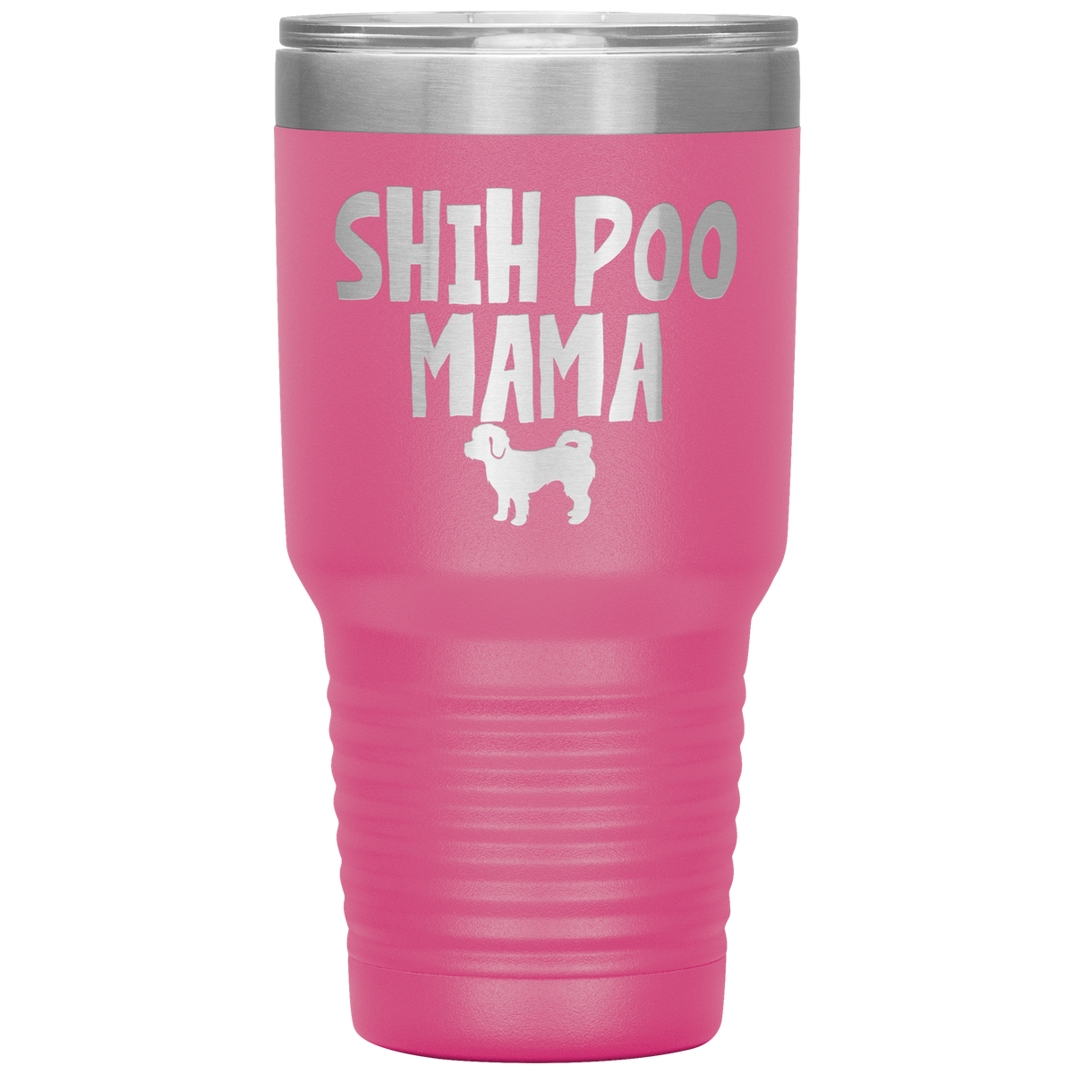 Shih Poo Mama 30 Oz Vacuum Tumbler