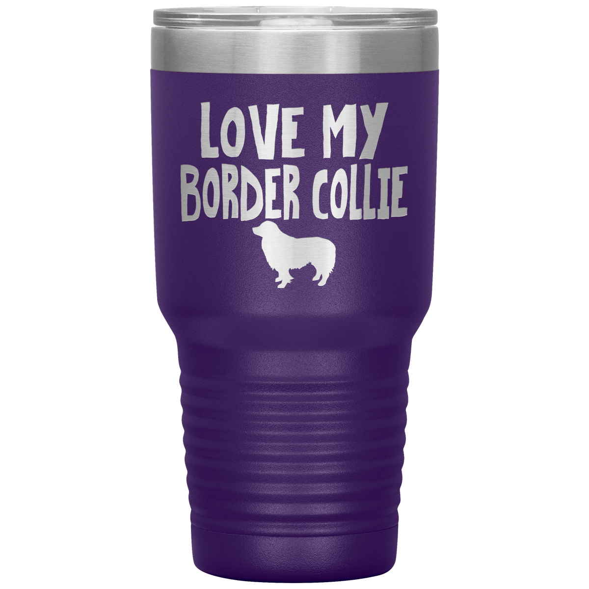 Love My Border Collie 30 Oz Vacuum Tumbler