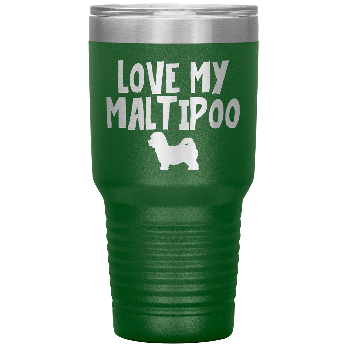 Love My Maltipoo 30 Oz Vacuum Tumbler