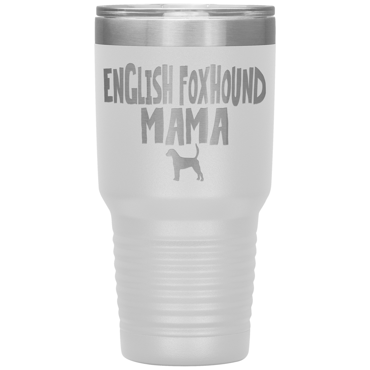 English Foxhound Mama 30 Oz Vacuum Tumbler