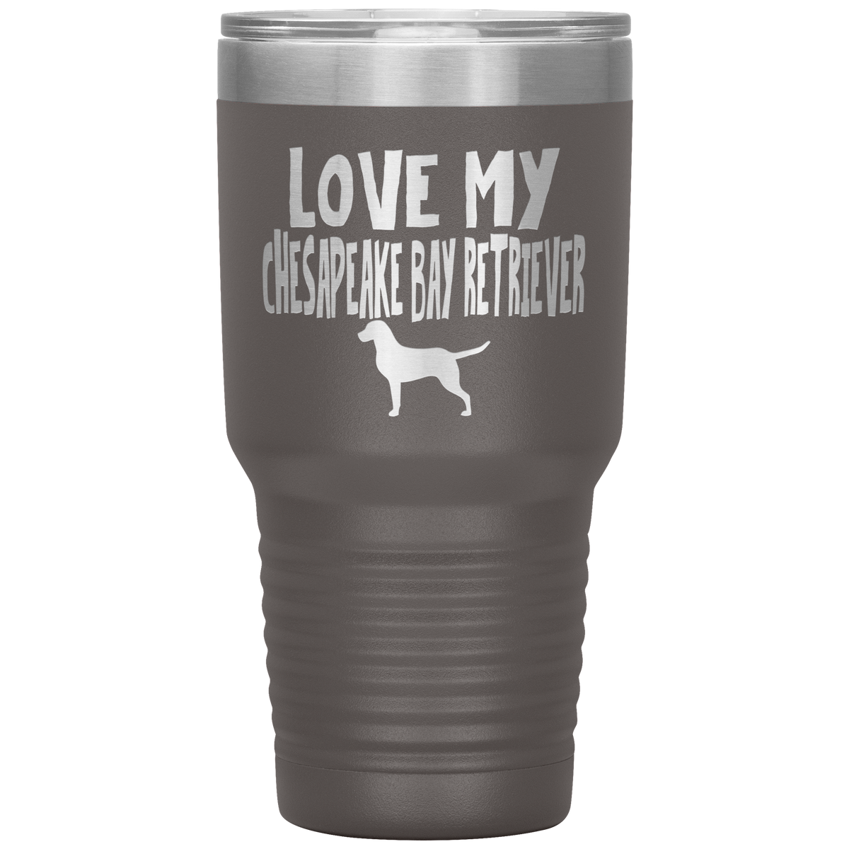 Love My Chesapeake Bay Retriever 30 Oz Vacuum Tumbler