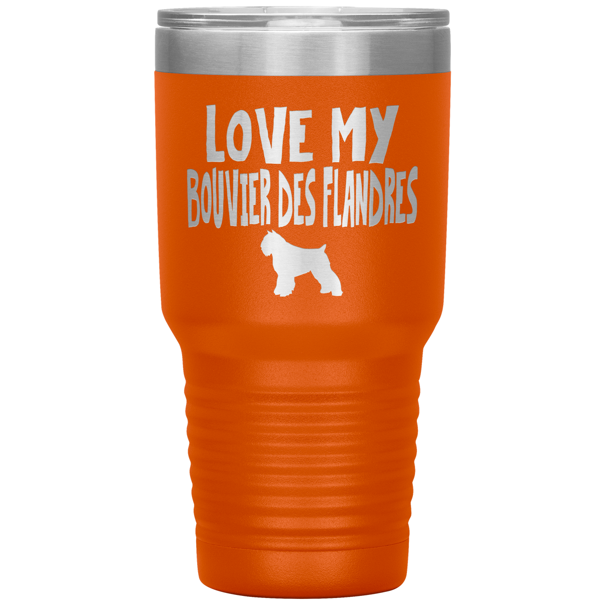 Love My Bouvier des Flandres 30 Oz Vacuum Tumbler