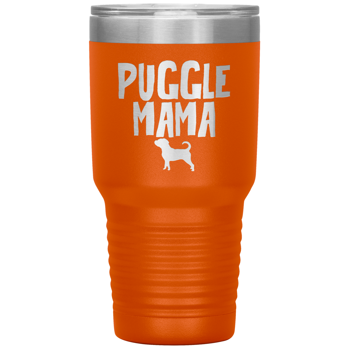 Puggle Mama 30 Oz Vacuum Tumbler