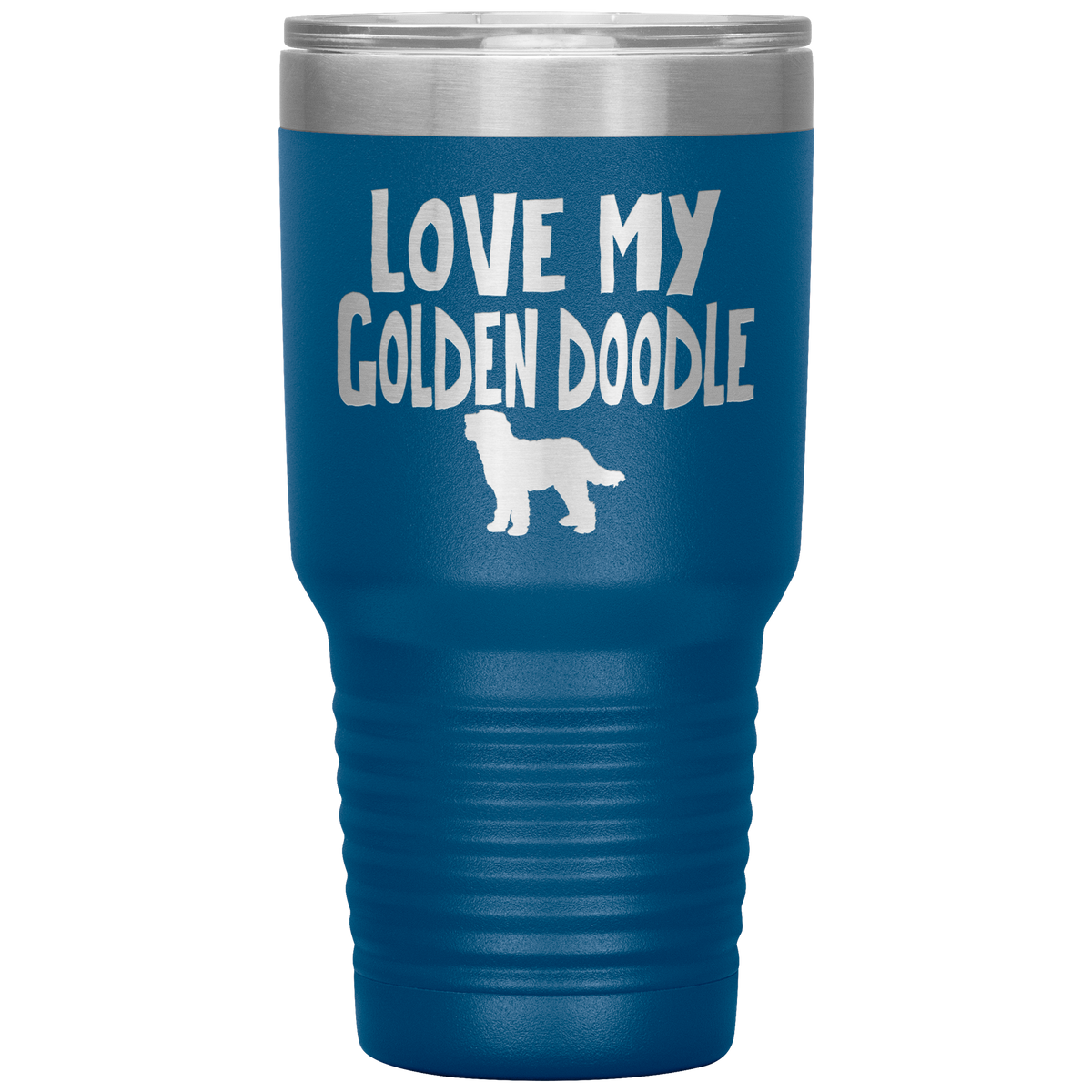 Love My Golden Doodle 30 Oz Vacuum Tumbler