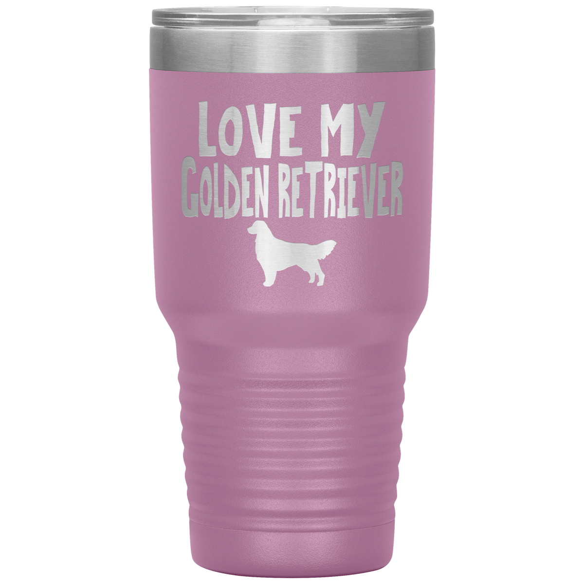 Love My Golden Retriever 30 Oz Vacuum Tumbler