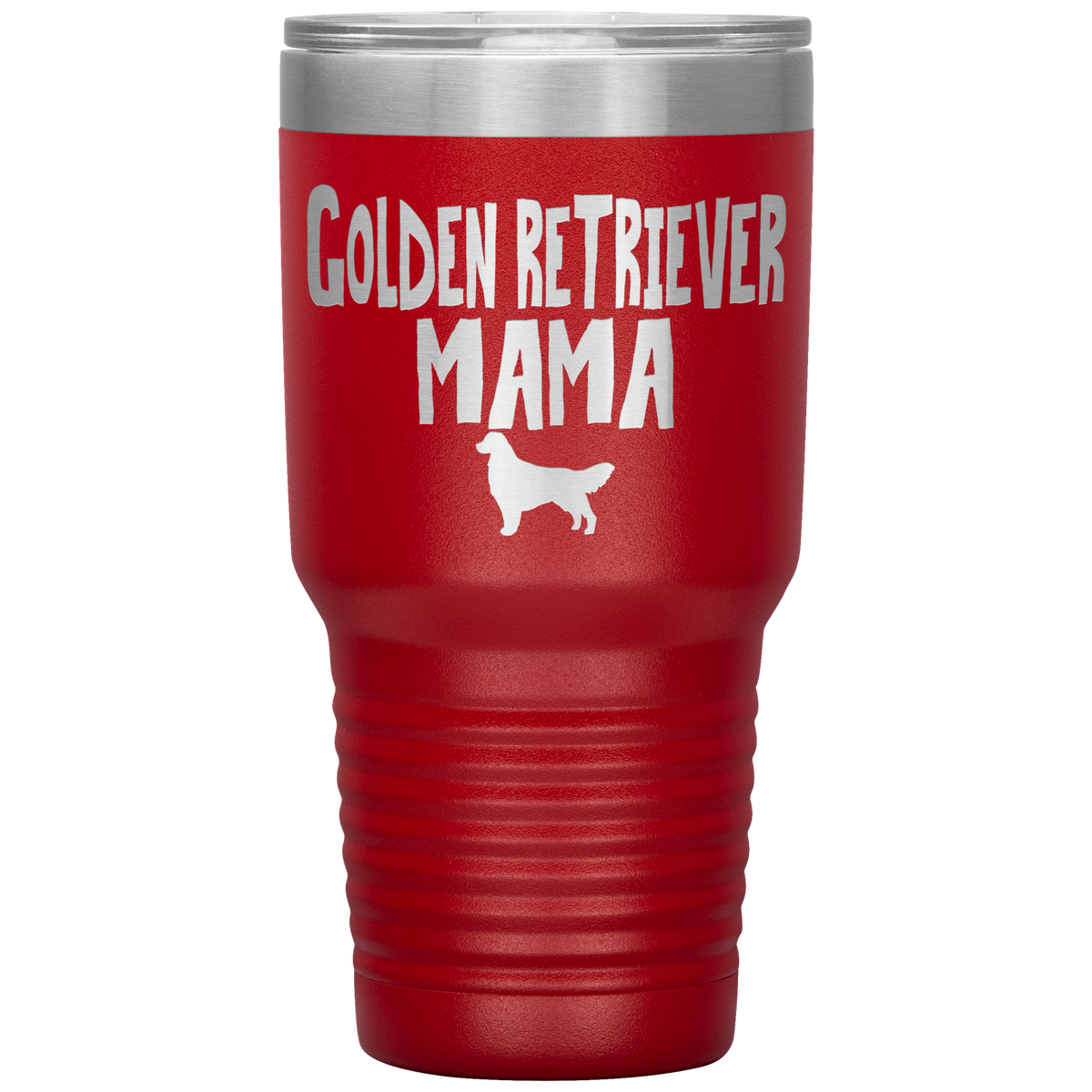 Golden Retriever Mama 30 Oz Vacuum Tumbler