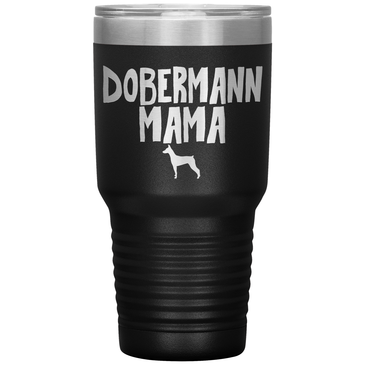 Dobermann Mama 30 Oz Vacuum Tumbler