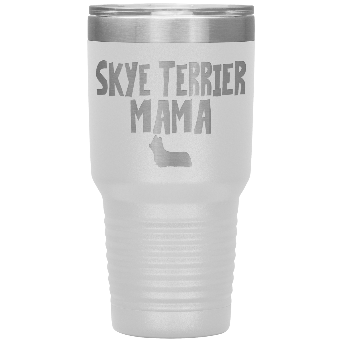 Skye Terrier Mama 30 Oz Vacuum Tumbler