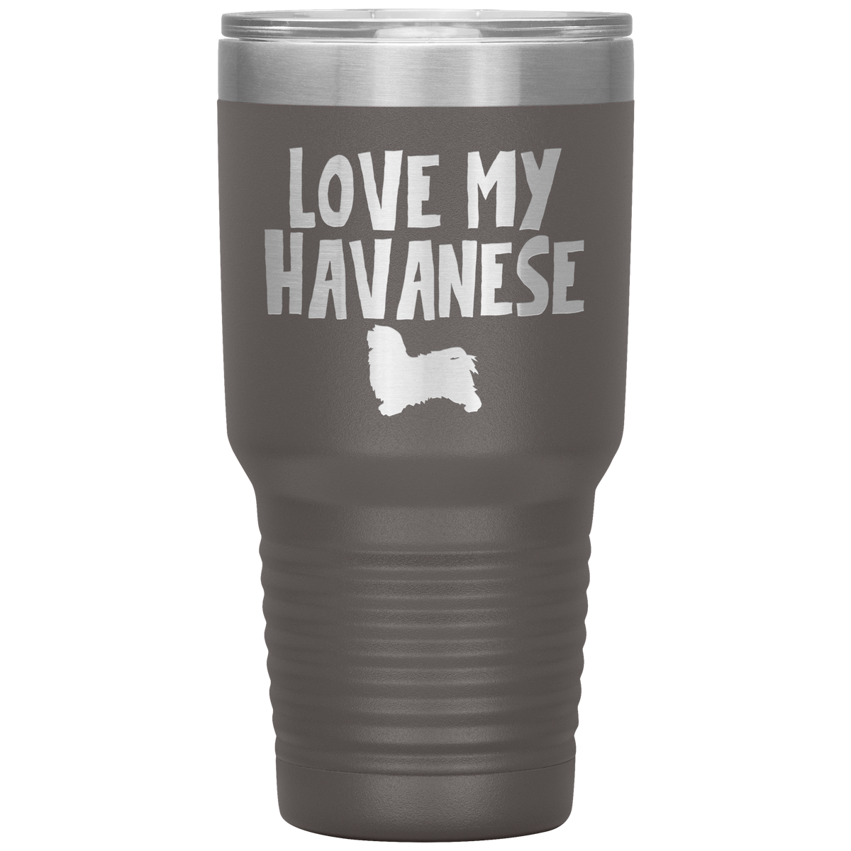 Love My Havanese 30 Oz Vacuum Tumbler