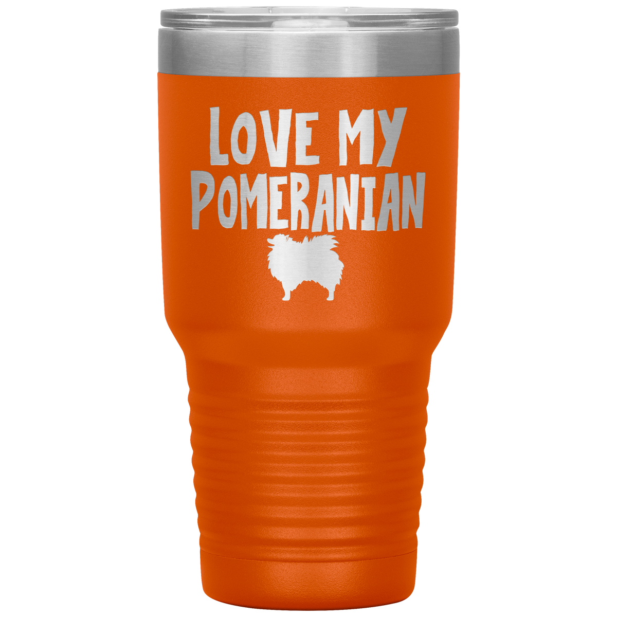 Love My Pomaranian 30 Oz Vacuum Tumbler