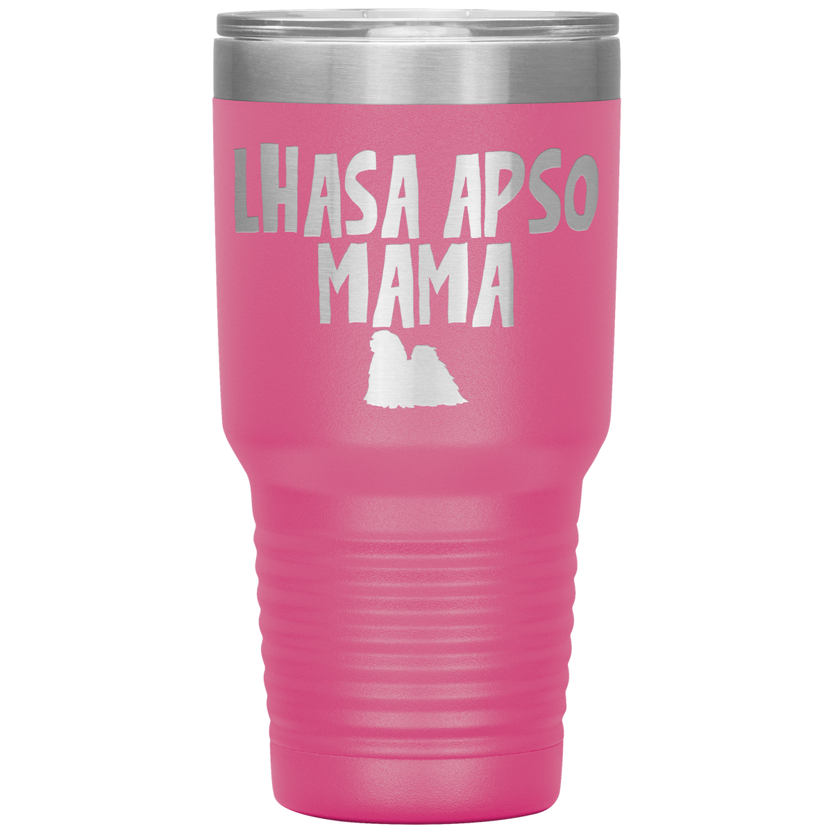 Lhasa Apso Mama 30 Oz Vacuum Tumbler