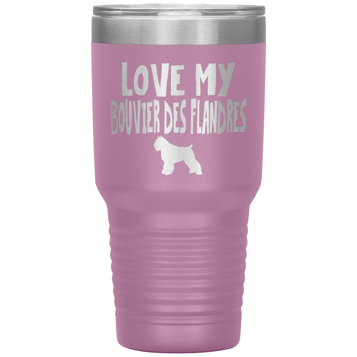 Love My Bouvier des Flandres 30 Oz Vacuum Tumbler