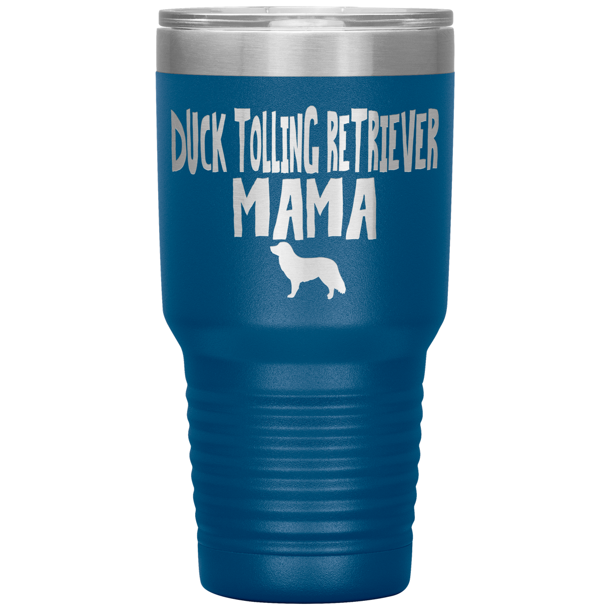 Duck Tolling Retriever Mama 30 Oz Vacuum Tumbler