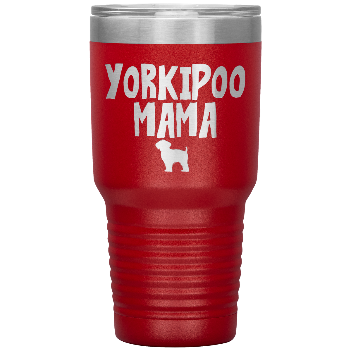 Yorkiepoo Mama 30 Oz Vacuum Tumbler