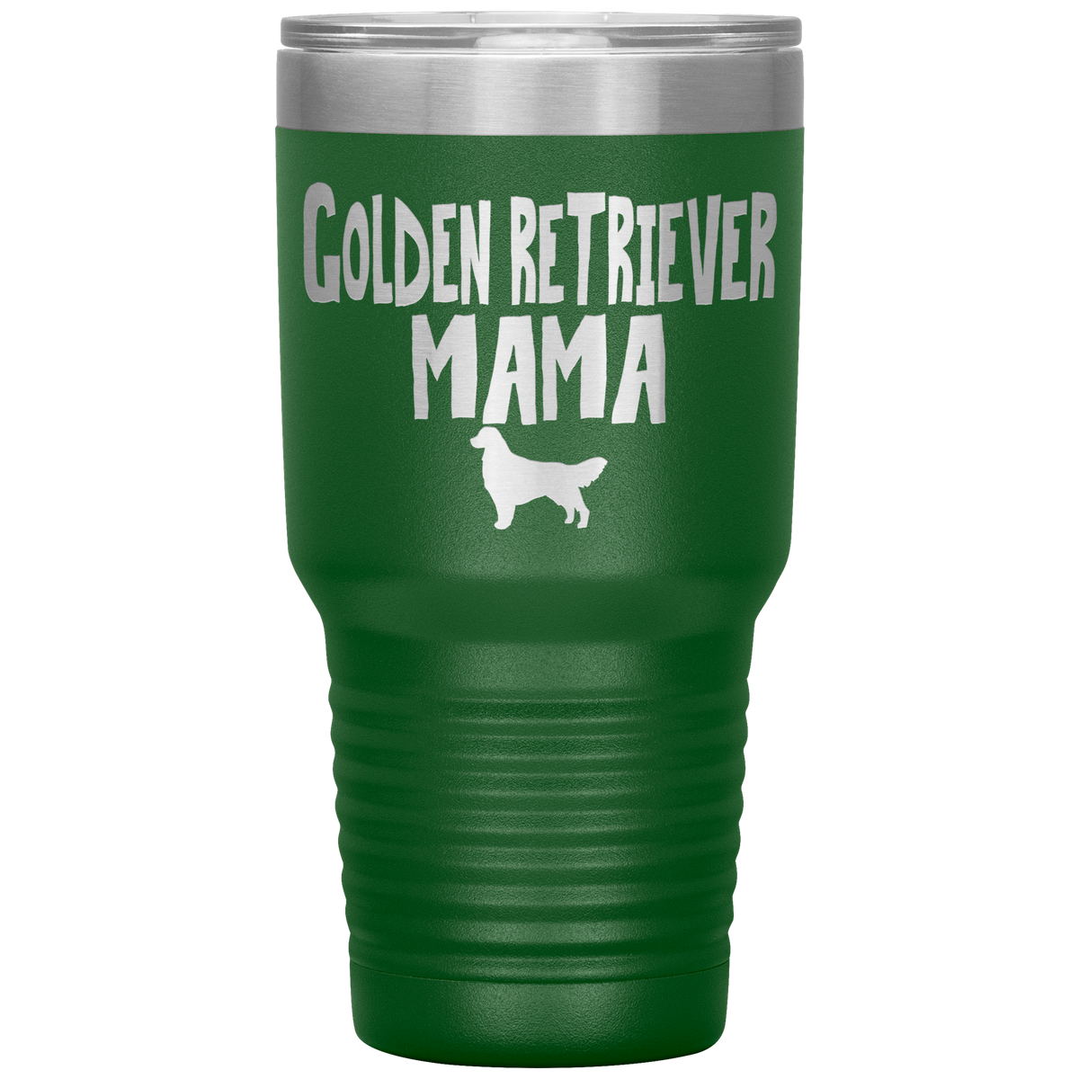 Golden Retriever Mama 30 Oz Vacuum Tumbler