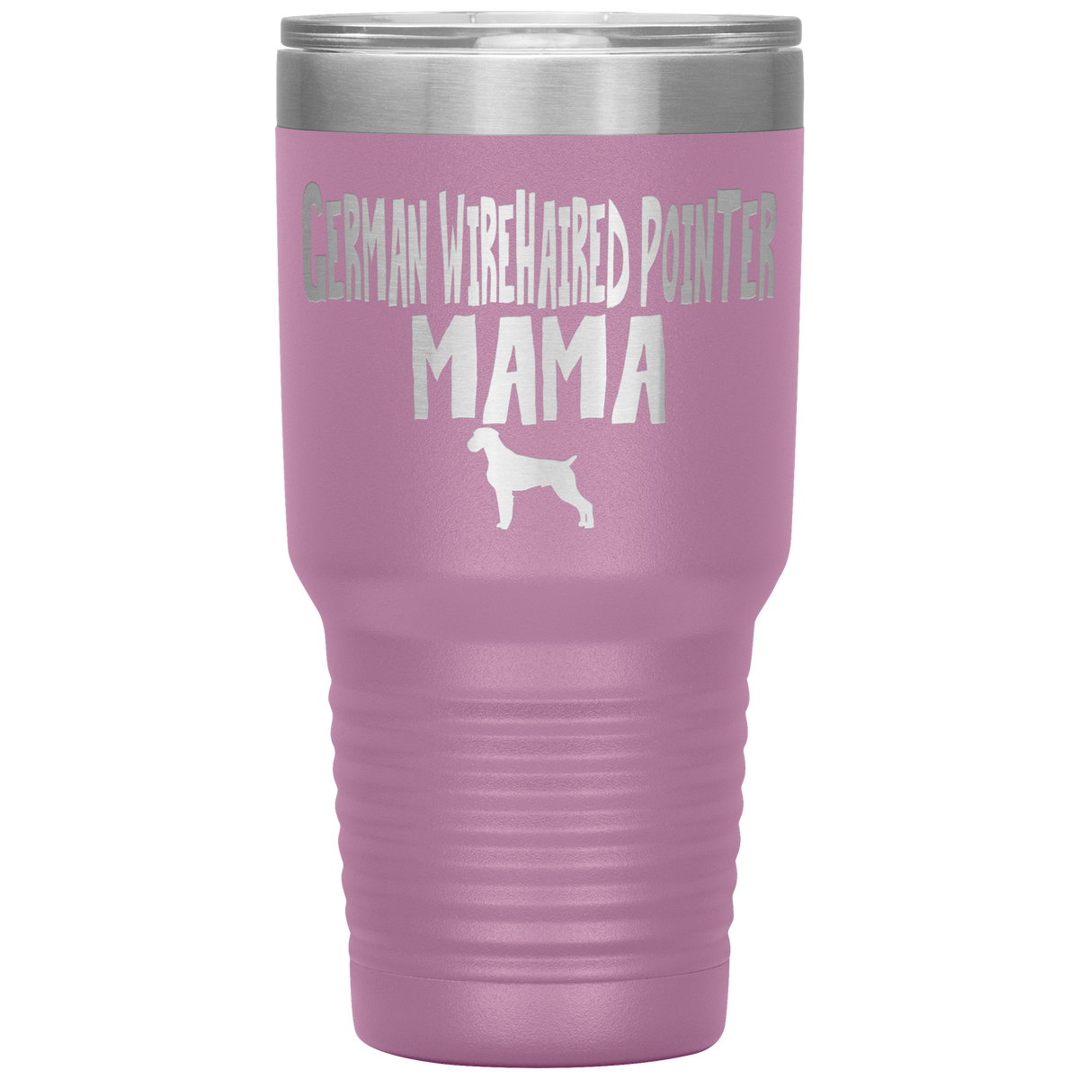 German Wirehaired Pointer Mama 30 Oz Vacuum Tumbler