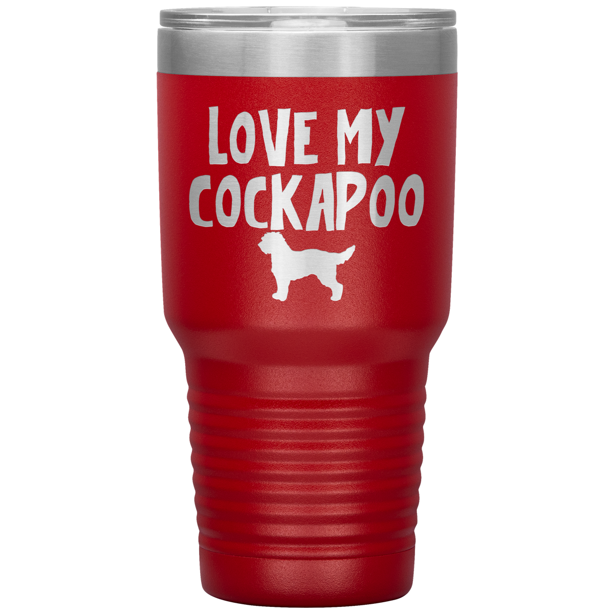 Love My Cockapoo 30 Oz Vacuum Tumbler
