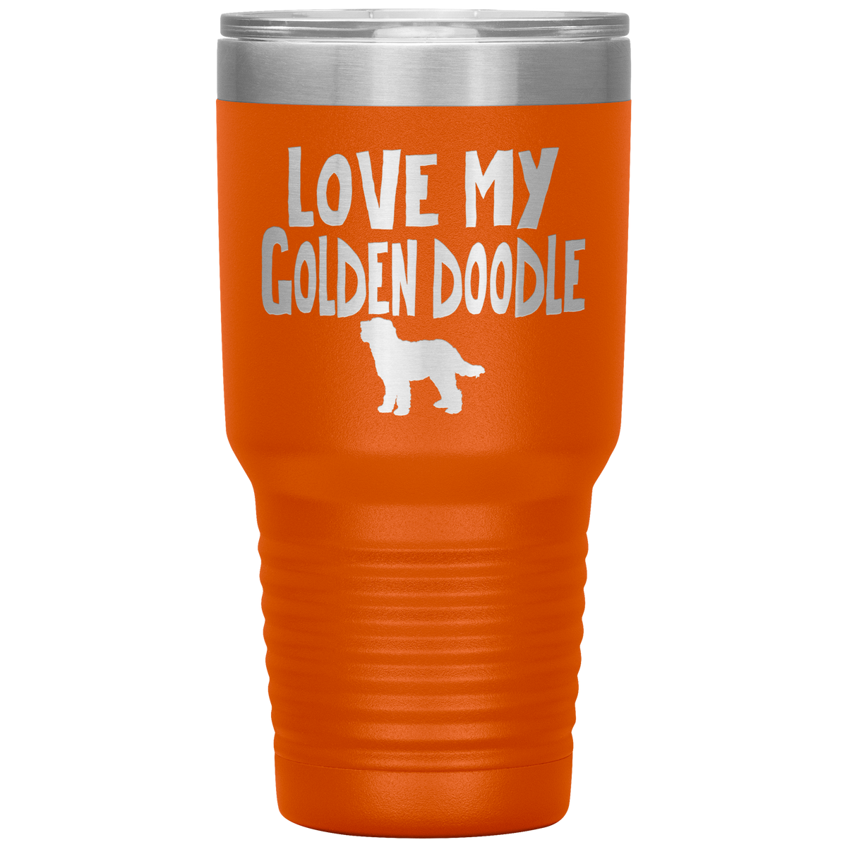 Love My Golden Doodle 30 Oz Vacuum Tumbler