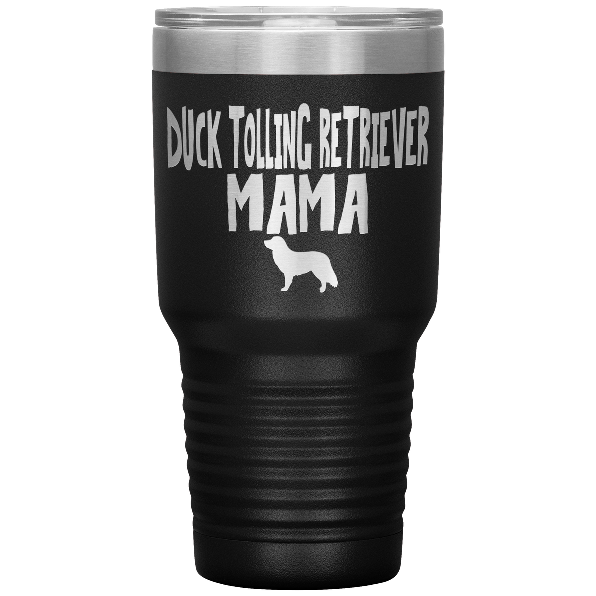 Duck Tolling Retriever Mama 30 Oz Vacuum Tumbler
