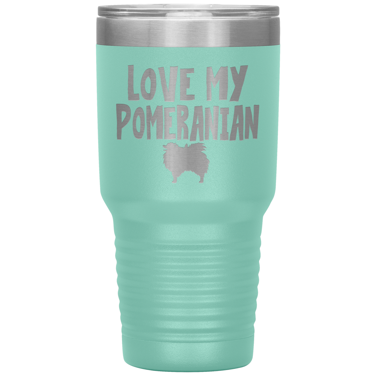Love My Pomaranian 30 Oz Vacuum Tumbler