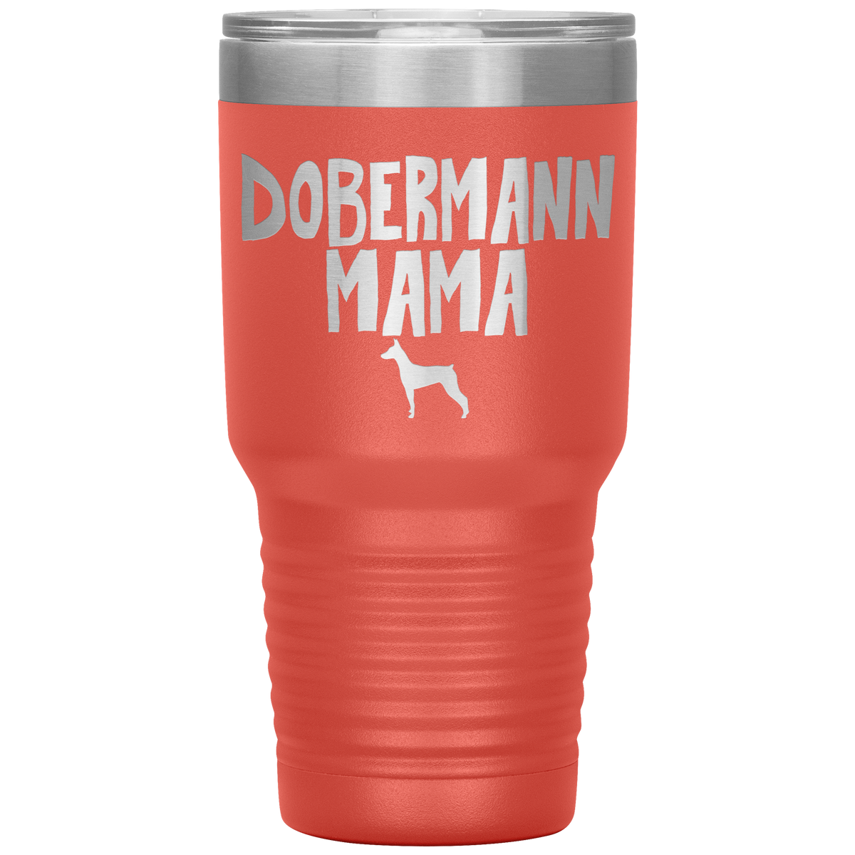 Dobermann Mama 30 Oz Vacuum Tumbler