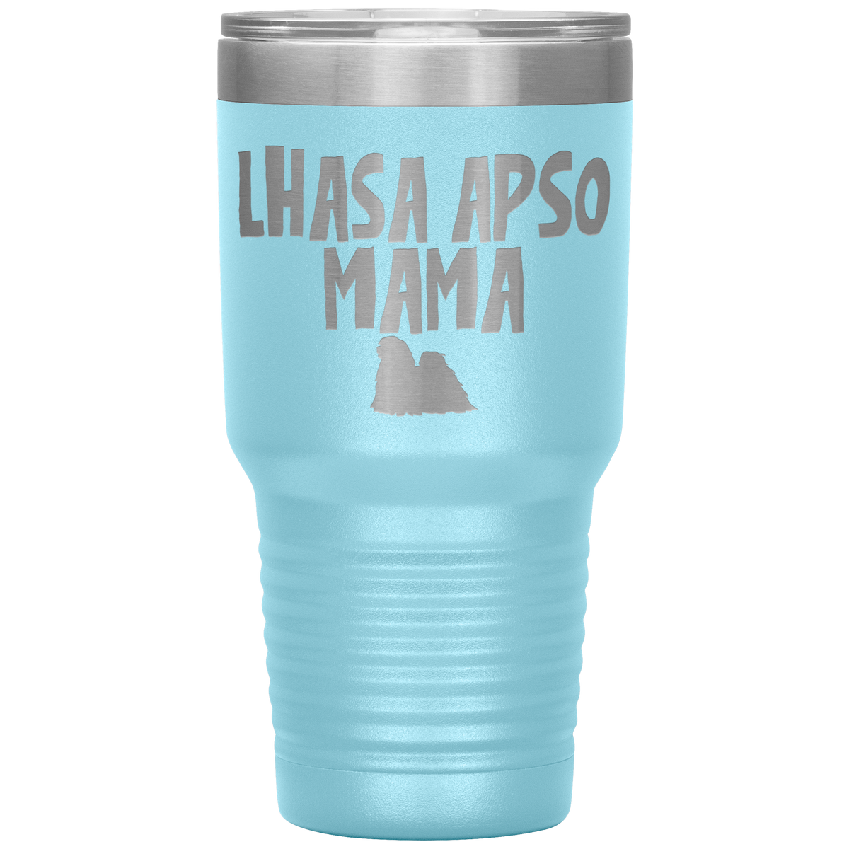 Lhasa Apso Mama 30 Oz Vacuum Tumbler