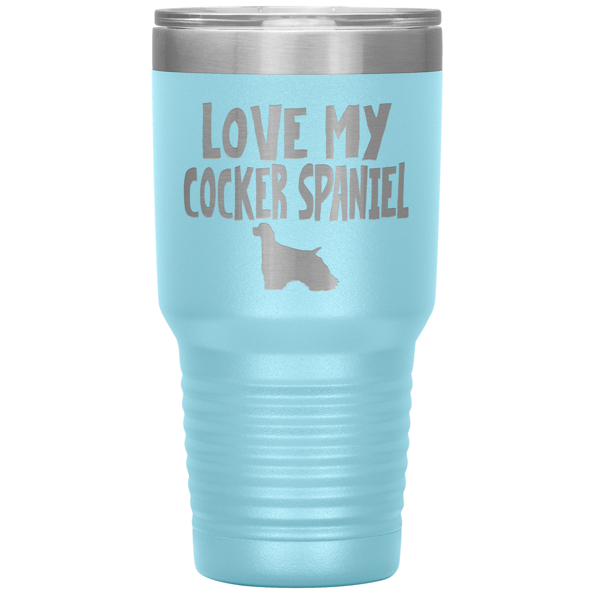 Love My Cocker Spaniel 30 Oz Vacuum Tumbler