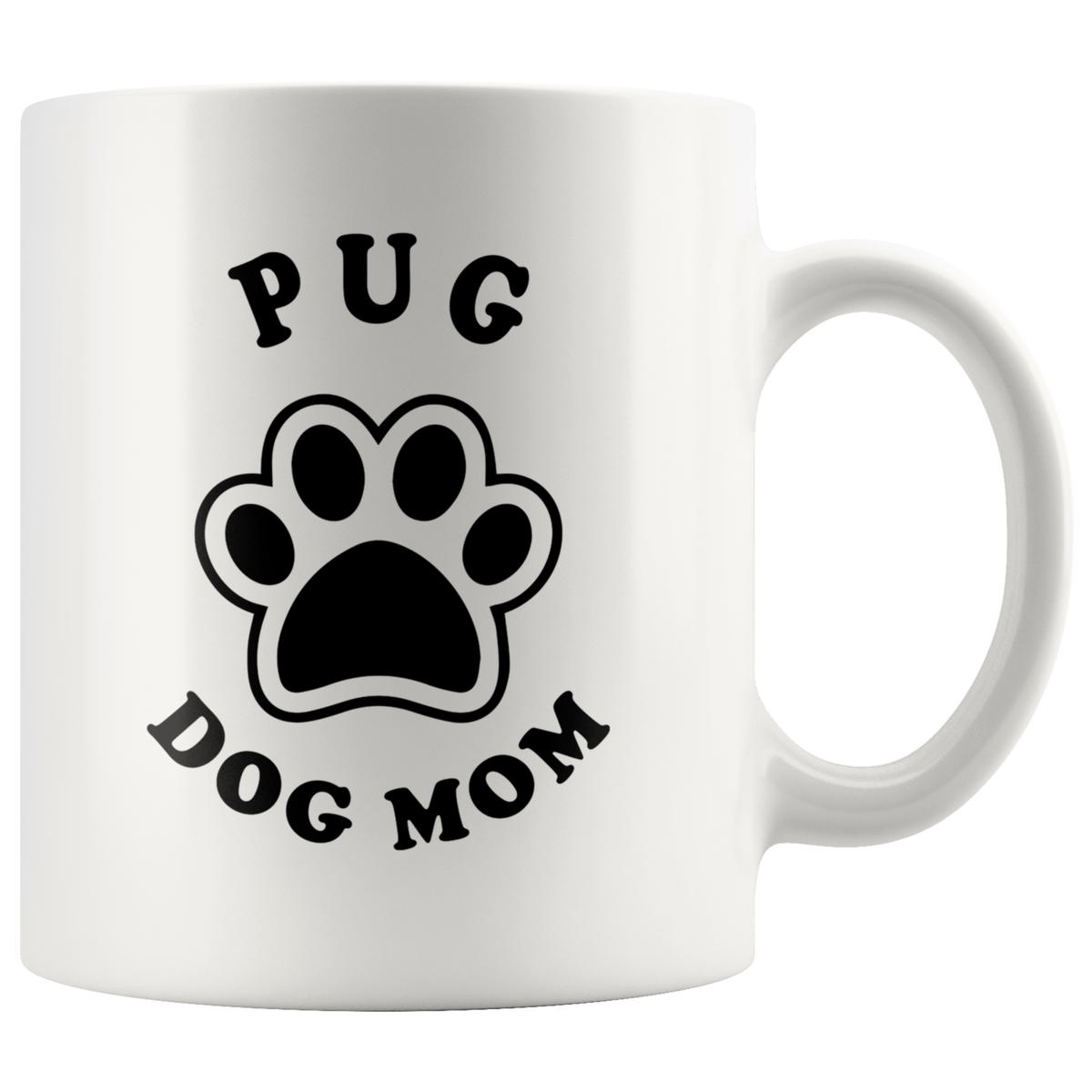 Pug Dog Dad Coffee / Tea Ceramic Mug - 11oz / 15oz