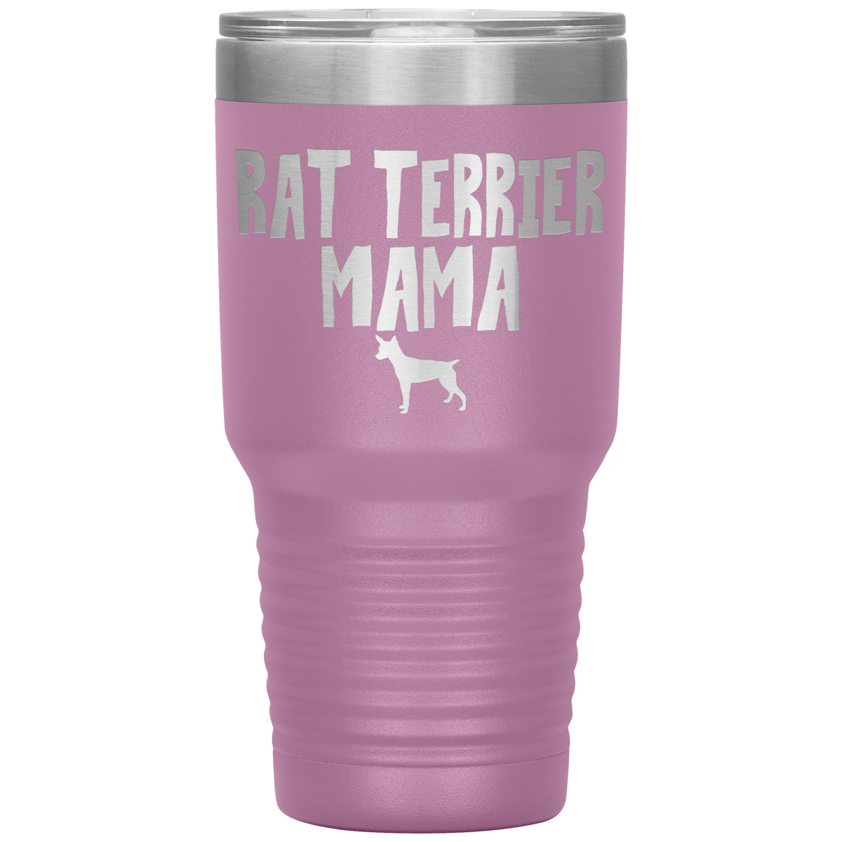 Rat Terrier Mama 30 Oz Vacuum Tumbler