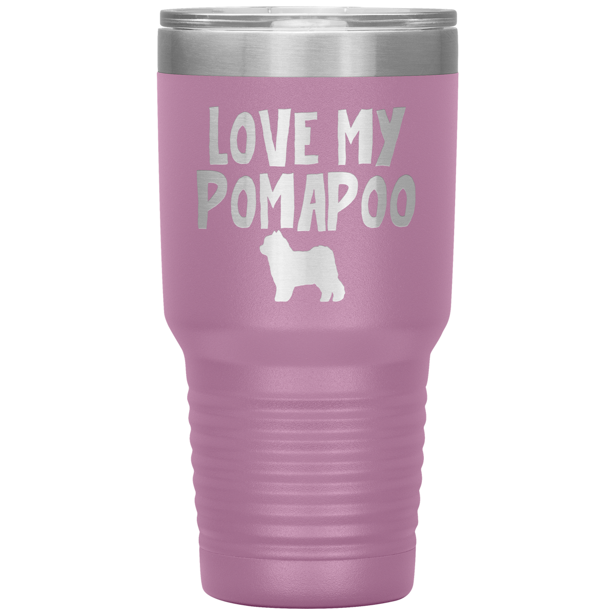 Love My Pomapoo 30 Oz Vacuum Tumbler