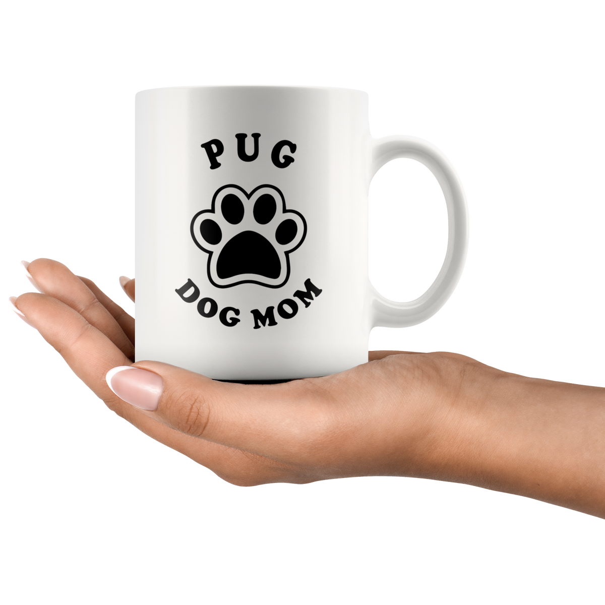 Pug Dog Dad Coffee / Tea Ceramic Mug - 11oz / 15oz