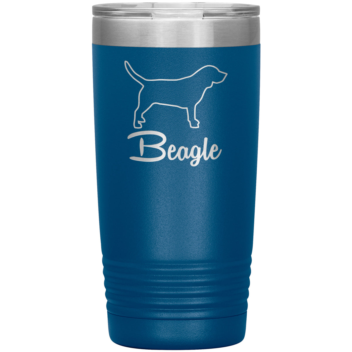 Beagle Dog Outlined Silhouette 20oz Insulated Tumbler