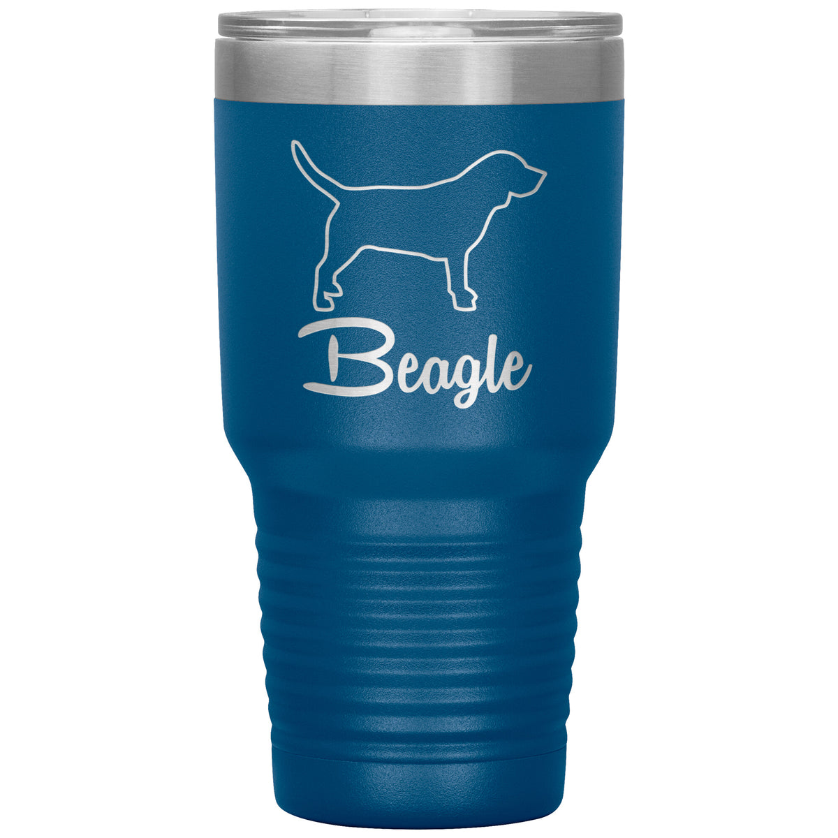 Beagle Dog Outlined Silhouette 30oz Insulated Tumbler