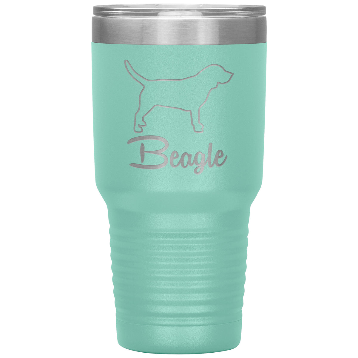 Beagle Dog Outlined Silhouette 30oz Insulated Tumbler