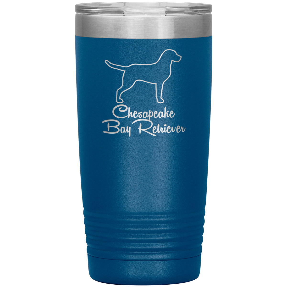 Chesapeake Bay Retriever Dog Outlined Silhouette 20oz Insulated Tumbler