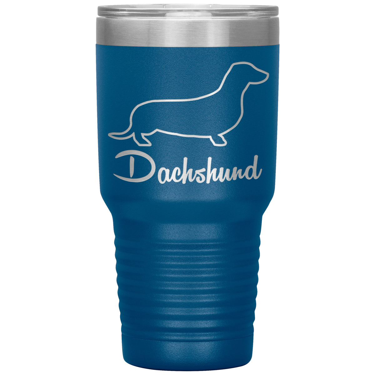 Dachshund Dog Outlined Silhouette 30oz Insulated Tumbler
